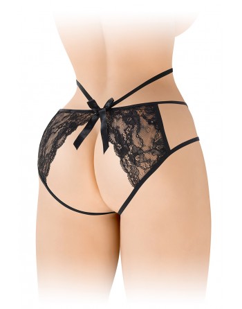 sexy Culotte ouverte  Nadia - noir