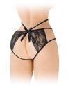 sexy Culotte ouverte  Nadia - noir