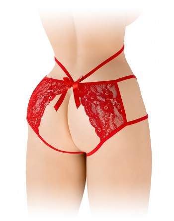 sexy Culotte ouverte  Nadia - rouge