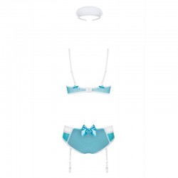 sexy 834-CST-6 Costume Infirmière - Bleu