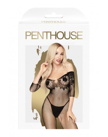 sexy Combinaison High profile noire - Penthouse