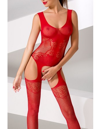 sexy Combinaison BS046 - Rouge