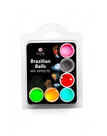 sexy 6 Brazilian balls avec effets différents