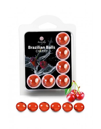 sexy 6 Brazilian Balls - cerise