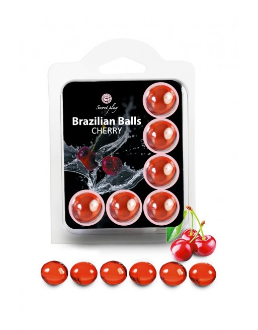 sexy 6 Brazilian Balls - cerise