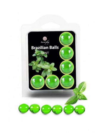 sexy 6 Brazilian Balls - menthe
