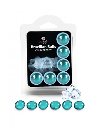 sexy 6 Brazilian Balls - effet frais