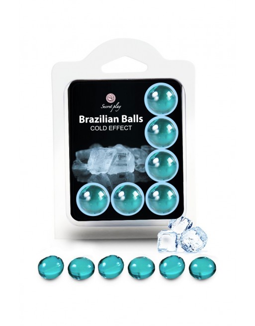 sexy 6 Brazilian Balls - effet frais