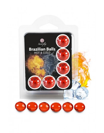 sexy 6 Brazillian balls effet chaud  froid