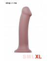 sexy Dildo mono densité vieux rose XL - Strap On Me