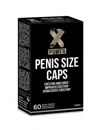 sexy Penis Size Caps 60 gélules