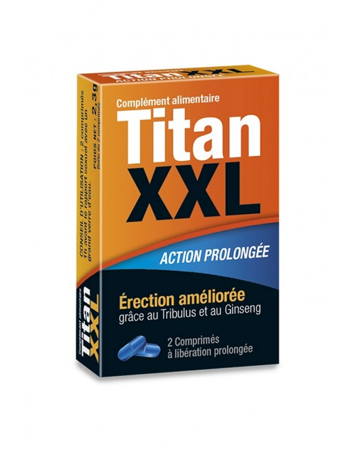 sexy Titan XXL 2 comprimés - stimulant sexuel