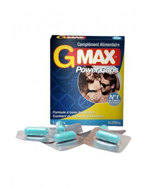 sexy G-Max Power Caps Homme 5 gélules