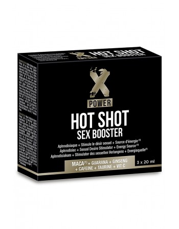 sexy Hot Shot Sex Booster 3 x 20 ml - XPOWER