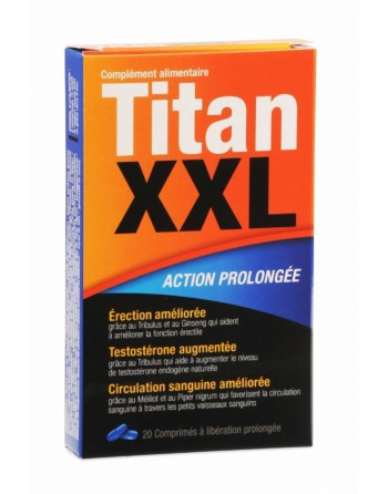sexy Titan XXL 20 comprimés - stimulant sexuel