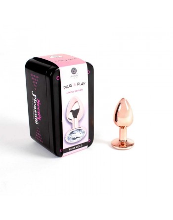 sexy Plug anal secret play - Rose gold