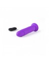 sexy VIBROMASSEUR RÉALISTE R15 FLESH 16.5CM AVEC TÉLÉCOMMANDE violet