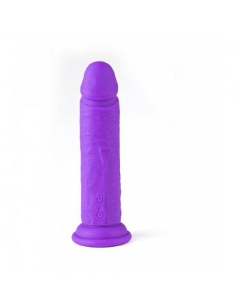 sexy VIBROMASSEUR RÉALISTE R15 FLESH 16.5CM AVEC TÉLÉCOMMANDE violet