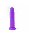 sexy VIBROMASSEUR RÉALISTE R15 FLESH 16.5CM AVEC TÉLÉCOMMANDE violet