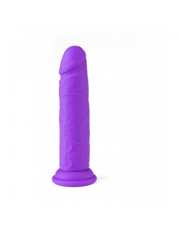 sexy VIBROMASSEUR RÉALISTE R15 FLESH 16.5CM AVEC TÉLÉCOMMANDE violet