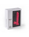 sexy VIBROMASSEUR RÉALISTE R12 14.4CM AVEC TÉLÉCOMMANDE ROSE