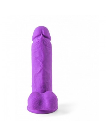 sexy VIBROMASSEUR RÉALISTE R12 14.4CM AVEC TÉLÉCOMMANDE VIOLET