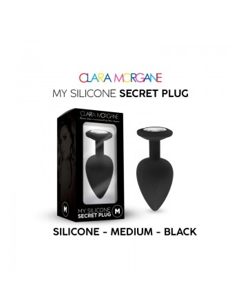 sexy My Silicone Secret Plug - Noir