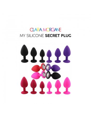 sexy My Silicone Secret Plug - Noir