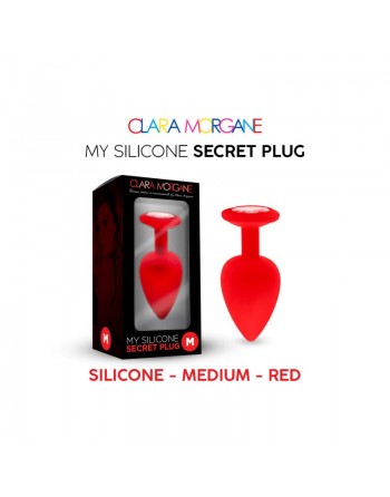 sexy My Silicone Secret Plug - Rouge