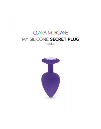 sexy My Silicone Secret Plug - Purple
