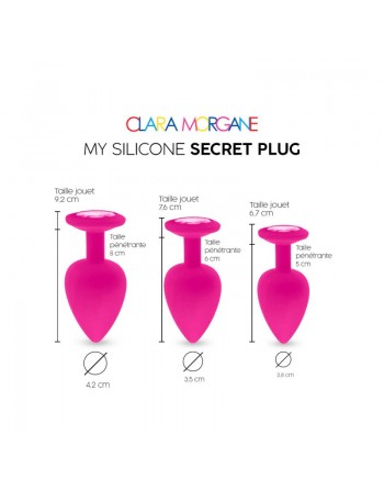 sexy My Silicone Secret Plug - Rose