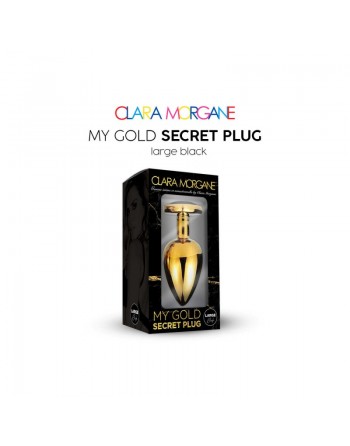 sexy My Gold Secret Plug - Noir