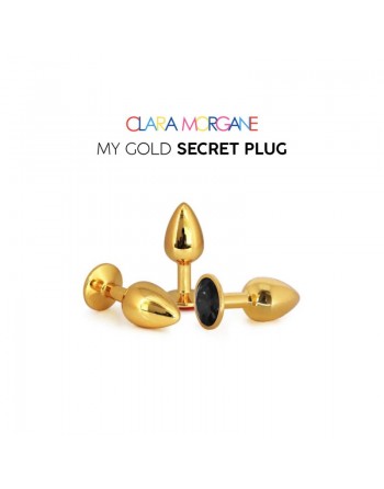 sexy My Gold Secret Plug - Noir