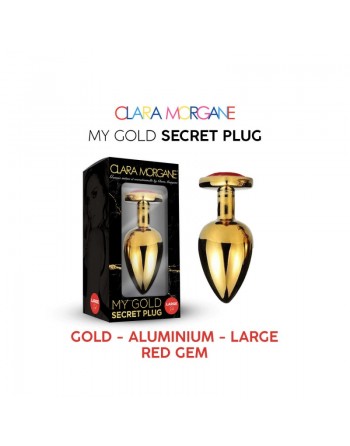 sexy My Gold Secret Plug - Rouge