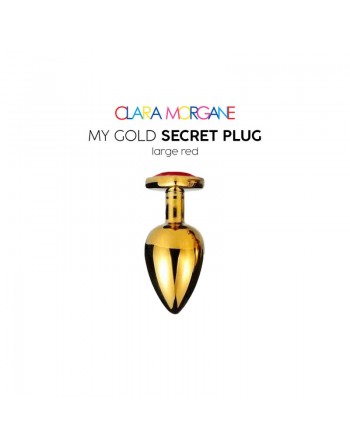 sexy My Gold Secret Plug - Rouge