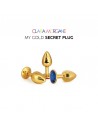 sexy My Gold Secret Plug - Bleu