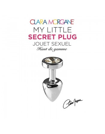 sexy My little secret plug small - Blanc