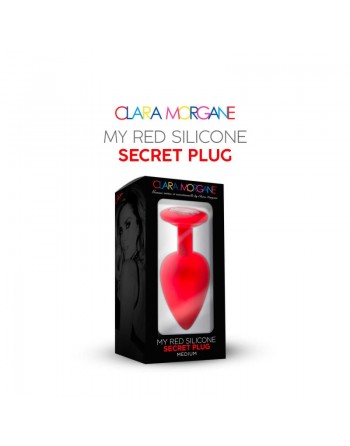 sexy My red silicone secret plug medium