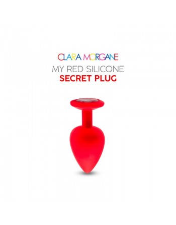 sexy My red silicone secret plug medium