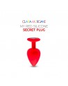 sexy My red silicone secret plug medium