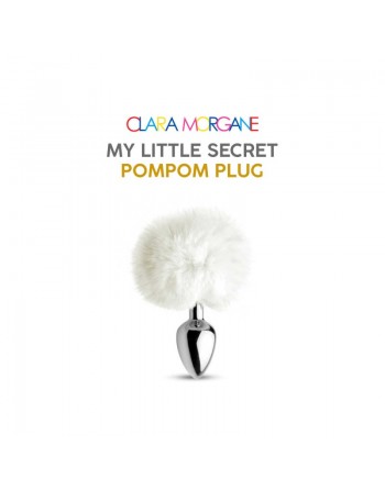 sexy My little secret pompom plug - blanc