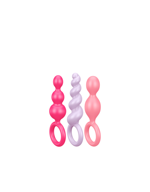 sexy Plug anal Satisfyer Booty Call 3 pcs - Multicolor