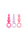 sexy Plug anal Satisfyer Booty Call 3 pcs - Multicolor