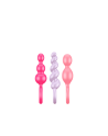 sexy Plug anal Satisfyer Booty Call 3 pcs - Multicolor