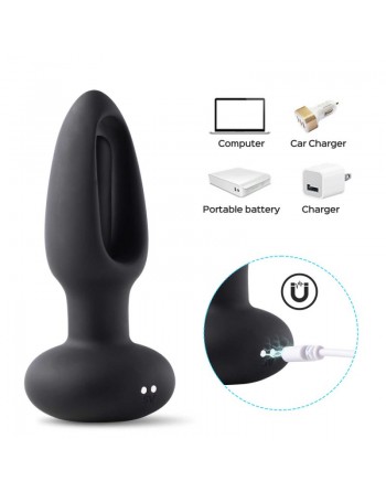 sexy Snuggy - Plug anal vibrant et stimulateur de prostate