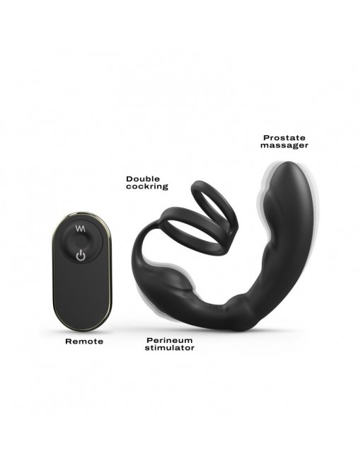 sexy Stimulateur de prostate Dorcel P-Ring - Noir