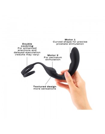 sexy Stimulateur de prostate Dorcel P-Ring - Noir