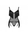 sexy Sherila Corset et string - noir