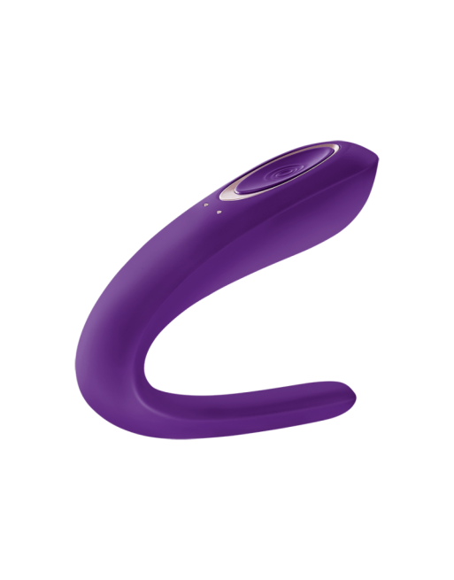 sexy Stimulateur pour couple Satisfyer Double Classic - Violet sexy Stimulateur pour couple Satisfyer Double Classic - Violet