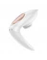 sexy Stimulateur vibromasseur Satisfyer Pro 4 Couples - Blanc et Or rose